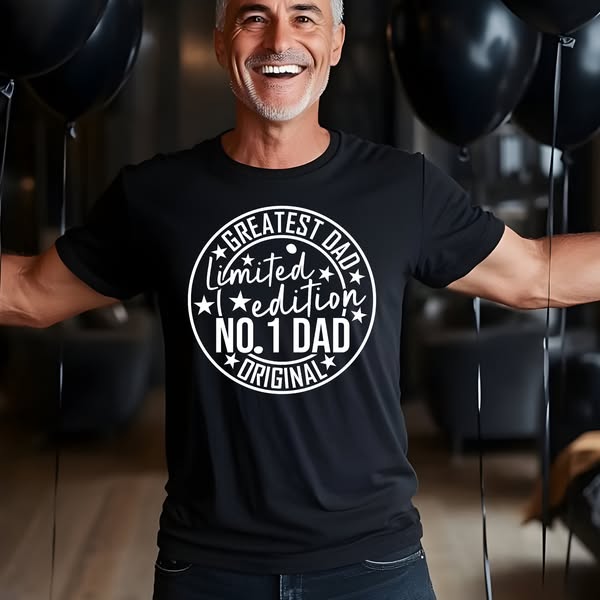 LIMITED EDITION GREATEST DAD TSHIRT OR SWEATSHIRT S-4XL