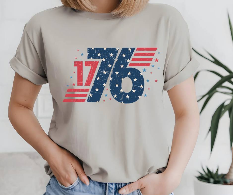 1776 4TH OF JULY TSHIRT OR SWEATSHIRT S-4XL