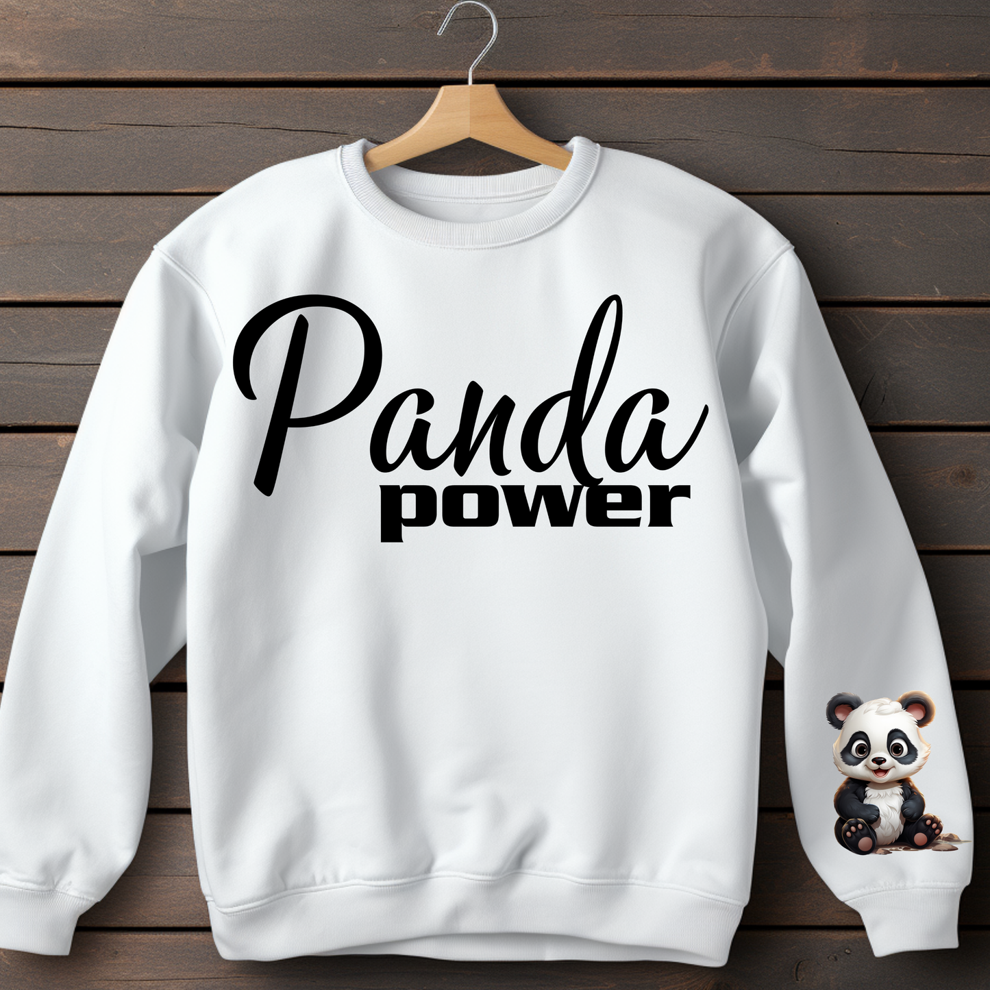 PANDA POWER #1 TSHIRT OR SWEATSHIRT S-4XL