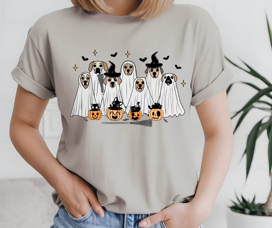 GHOST DOGS TSHIRT OR SWEATSHIRT S-4XL