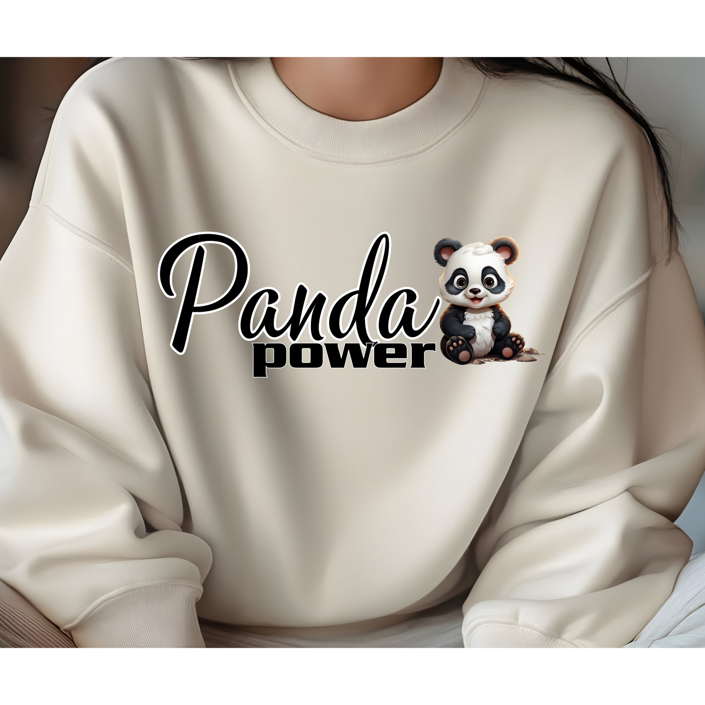 PANDA POWER #3 TSHIRT OR SWEATSHIRT S-4XL