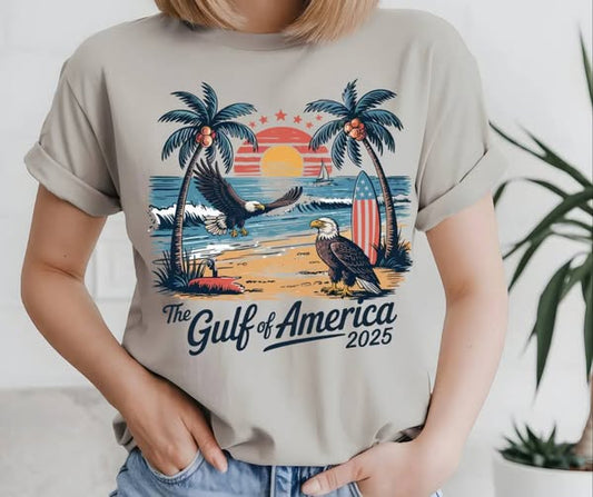 THE GULF OF AMERICA 2025 TSHIRT OR SWEATSHIRT S-4XL