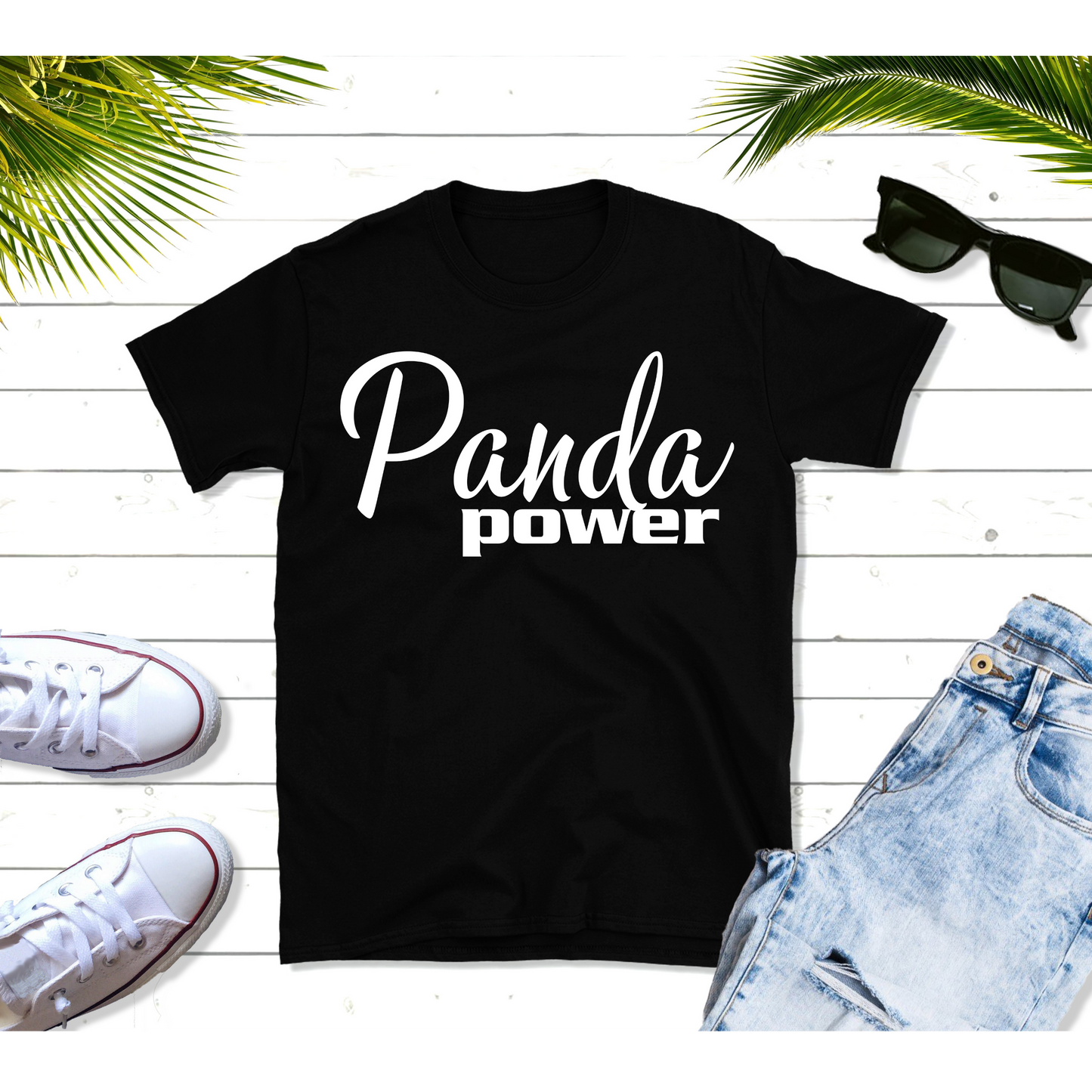 PANDA POWER #4 TSHIRT OR SWEATSHIRT S-4XL
