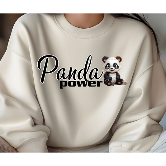 PANDA POWER #3 TSHIRT OR SWEATSHIRT S-4XL