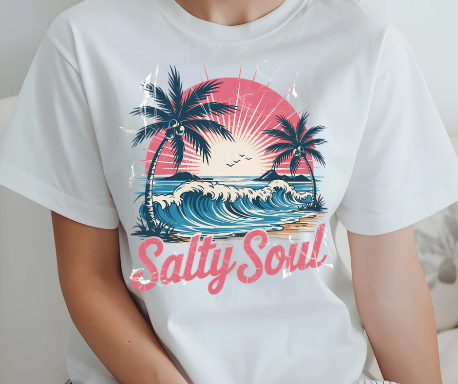 SALTY SOUL TSHIRT OR SWEATSHIRT S-4XL